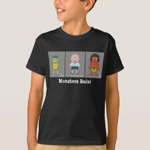Kappa, Hitotsume-kozo en Oni-Cartoon Yokai T-shirt
