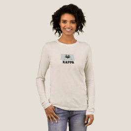 Kappa Japanese Mythology Minimal Graphic Long Slee Tri-Blend Shirt