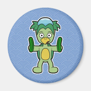 Kappa- Japanse rivier Yokai Magneet