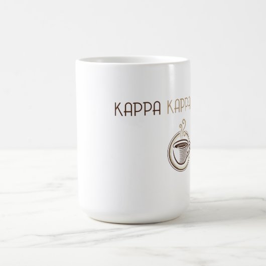 Kappa Kappa Chino, Coffee Mok Design (Center)