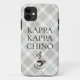 Kappa Kappa Chino Funny Coffee Lover Case-Mate iPhone Case