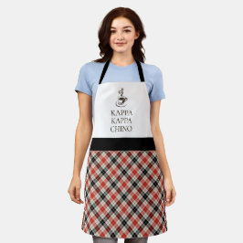 Kappa Kappa Chino Funny Coffee Lover Schort