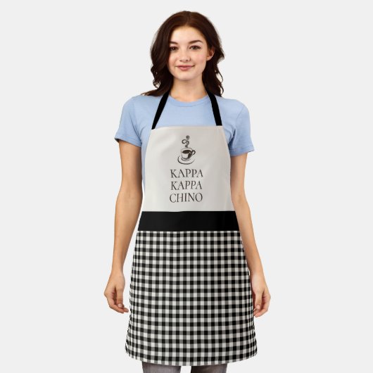 Kappa Kappa Chino Funny Coffee Lover Schort (Gedragen)