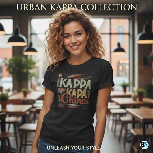 Kappa Kappa Chino Grappig Koffie Lover T-shirt
