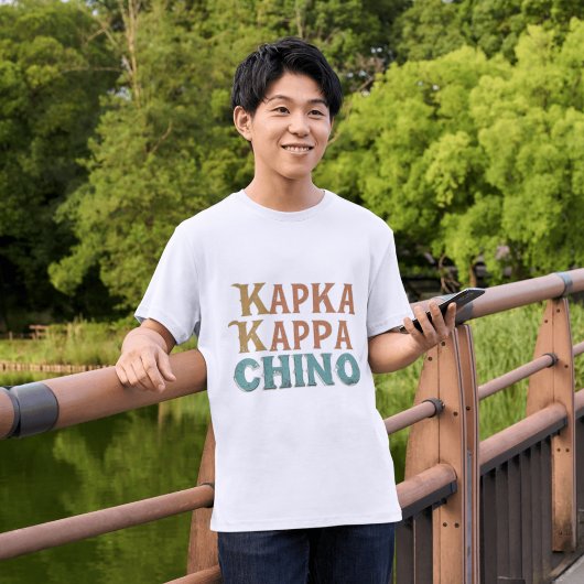 Kappa Kappa Chino Grappig Koffie Lover T-shirt