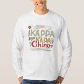 Kappa Kappa Chino Grappig Koffie Lover T-shirt (Voorkant)