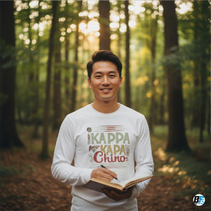 Kappa Kappa Chino Grappige Koffieliefhebber T-Shir T-shirt