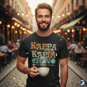 Kappa Kappa Chino Grappige Koffieliefhebber T-Shir T-shirt