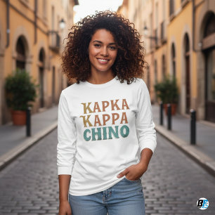 Kappa Kappa Chino Grappige Koffieliefhebber T-Shir T-shirt
