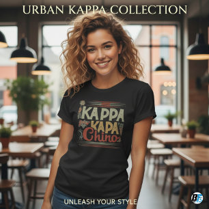 Kappa Kappa Chino Grappige Koffieliefhebber T-Shir T-shirt