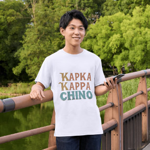 Kappa Kappa Chino Grappige Koffieliefhebber T-Shir T-shirt