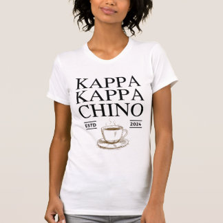 Kappa Kappa Chino Koffieliefhebber Grappig T-shirt
