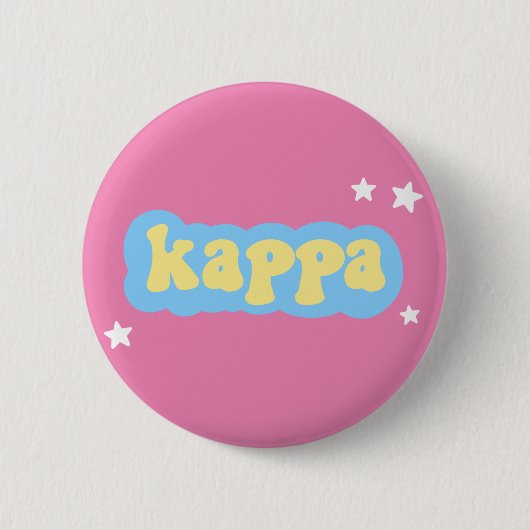 Kappa Kappa Gamma Button (Voorkant)