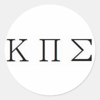 KAPPA PI SIGMA STICKER