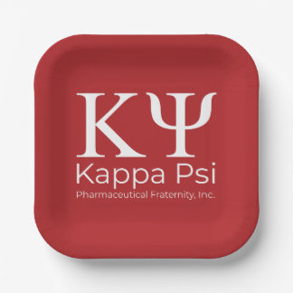 Kappa Psi Farmaceutische Broederschap Papieren Bordje