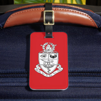 Kappa Psi Wapen Bagagelabel