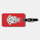 Kappa Psi Wapen Bagagelabel (Voorkant horizontaal)
