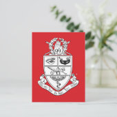 Kappa Psi Wapen Briefkaart (Staand voorkant)