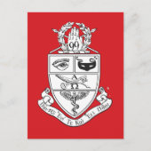 Kappa Psi Wapen Briefkaart (Voorkant)