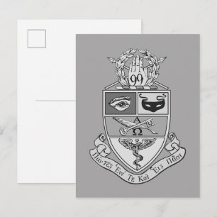 Kappa Psi Wapen Briefkaart
