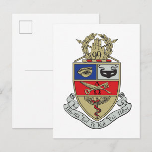 Kappa Psi Wapen Briefkaart