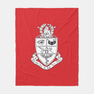 Kappa Psi Wapen Fleece Deken