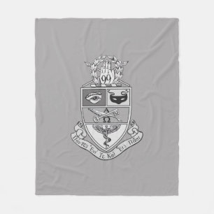 Kappa Psi Wapen Fleece Deken