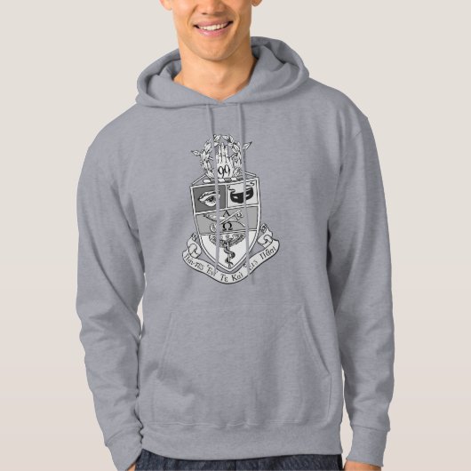 Kappa Psi Wapen Hoodie (Voorkant)