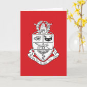 Kappa Psi Wapen Kaart (Gele Bloem)