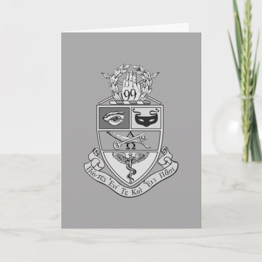 Kappa Psi Wapen Kaart (Voorkant)