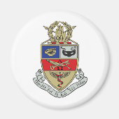 Kappa Psi Wapen Magneet (Voorkant)