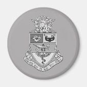 Kappa Psi Wapen Magneet (Voorkant)