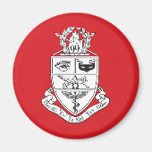 Kappa Psi Wapen Magneet (Voorkant)
