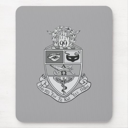 Kappa Psi Wapen Muismat (Voorkant)