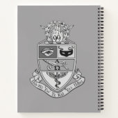 Kappa Psi Wapen Notitieboek (Achterkant)