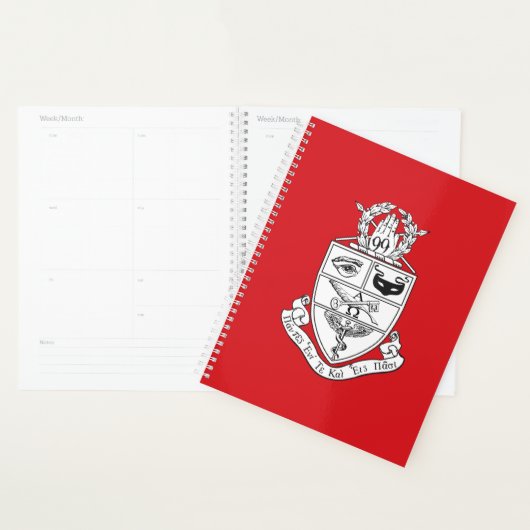 Kappa Psi Wapen Planner (Display)