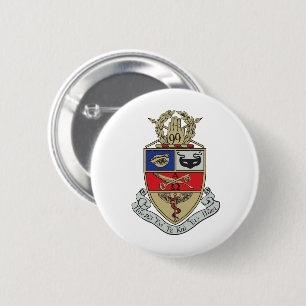 Kappa Psi Wapen Ronde Button 5,7 Cm