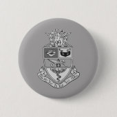 Kappa Psi Wapen Ronde Button 5,7 Cm (Voorkant)