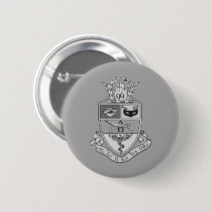 Kappa Psi Wapen Ronde Button 5,7 Cm