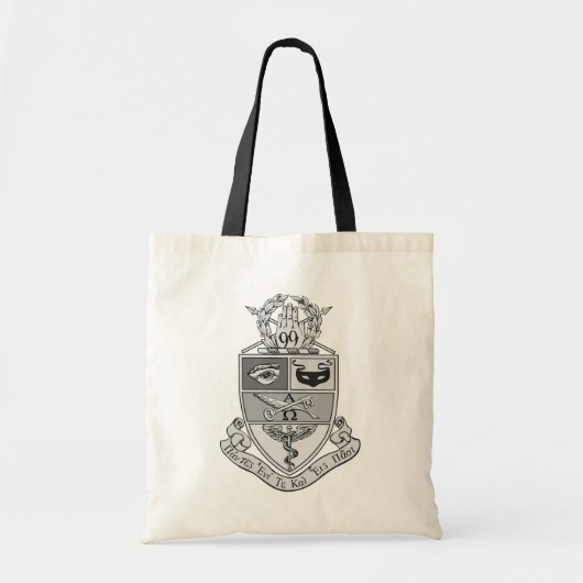 Kappa Psi Wapen Tote Bag (Voorkant)