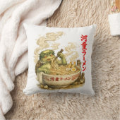 Kappa Ramen Bad – Yokai Noodle Geest Kussen (Deken)