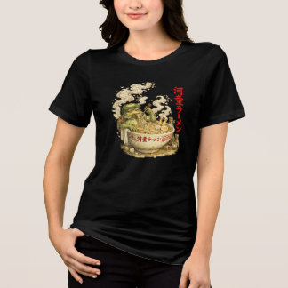 Kappa Ramen Bad – Yokai Noodle Geest Tri-Blend Shirt