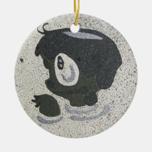 Kappabashi Keramisch Ornament (Voorkant)