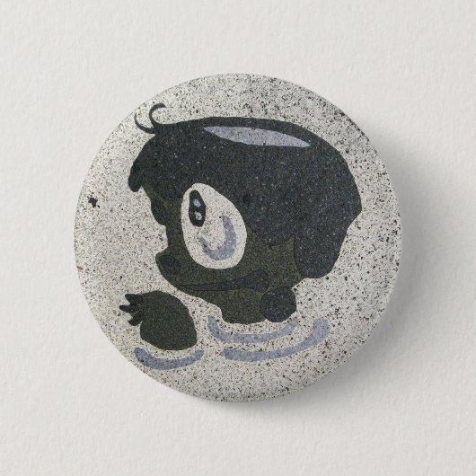 Kappabashi Ronde Button 5,7 Cm (Voorkant)