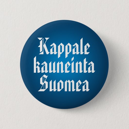 Kappale kauneinta Suomea 2 Ronde Button 5,7 Cm (Voorkant)