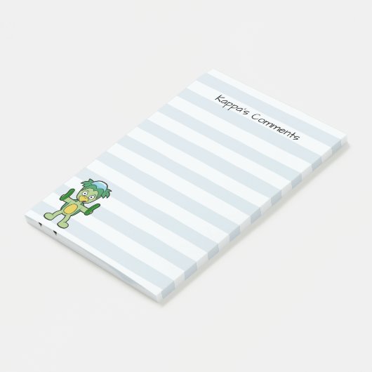 Kappa's Commentaar - Leuke Yokai-Monster Post-it® Notes (Schuin)
