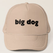 Kappe "big dog" trucker pet (Voorkant)