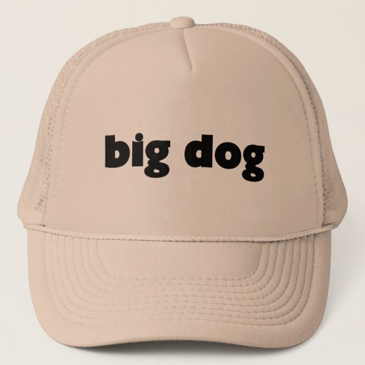 Kappe "big dog" trucker pet (Voorkant)