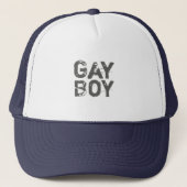 Kappe GAY BOY Trucker Pet (Voorkant)