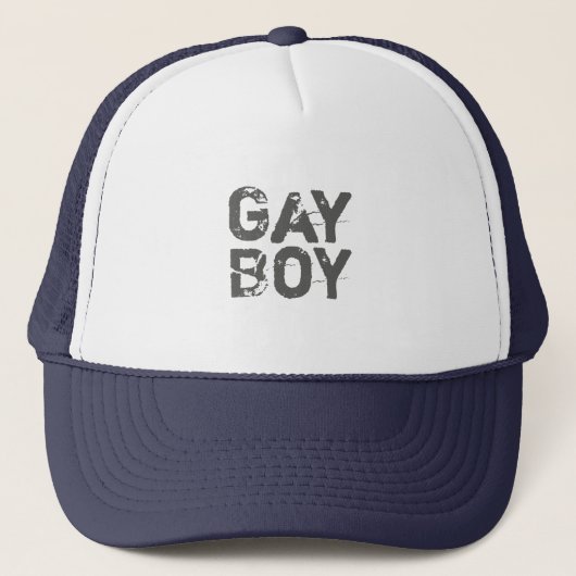 Kappe GAY BOY Trucker Pet (Voorkant)